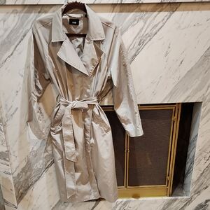 Away Light Tan Trench Coat